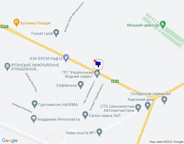 Билборд/Щит, Буча, м. Буча, траса М-07 "Київ-Ковель", км 31+150 право, за 100м до АЗК Лукойл, ЖК "Форест Ленд"
