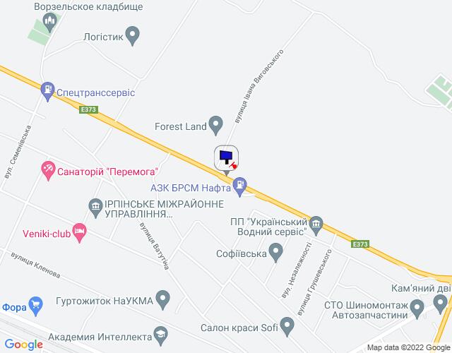 Білборд/Щит, Буча, м. Буча, траса М-07 "Київ-Ковель", км 32+000 право, навпроти АЗК БРСМ, ЖК "Форест Ленд"