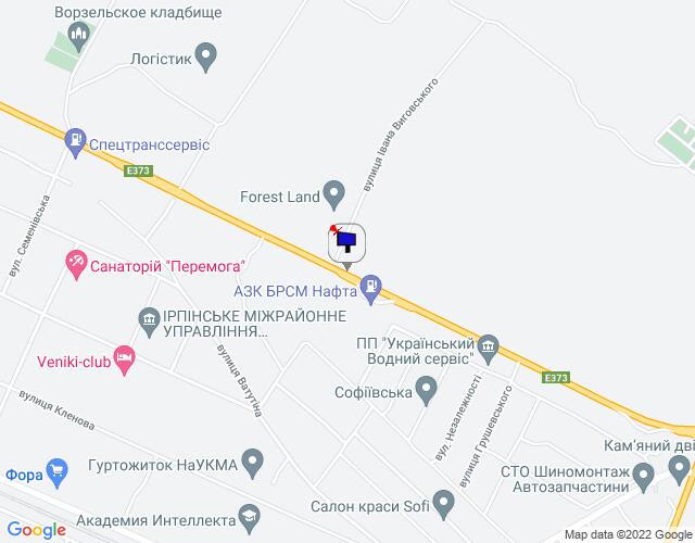 Билборд/Щит, Буча, м. Буча, траса М-07 "Київ-Ковель", км 32+000 право, навпроти АЗК БРСМ, ЖК "Форест Ленд"
