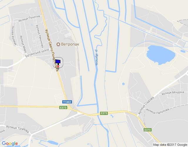 Билборд/Щит, Гостомель, м. Гостомель, вул. Свято-Покровська, 64Б, за 200м до автобусної зупинки, навпроти парку "Щасливий"