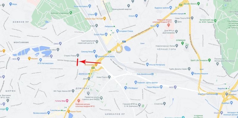 Арка/Реклама на мостах, Киев, Лобановського пр-т до Севастопольської площі