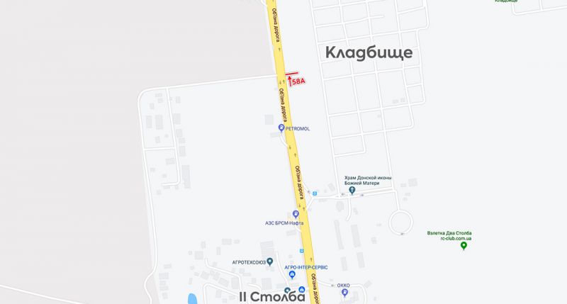 Білборд/Щит, Траси, рынок Анжелика