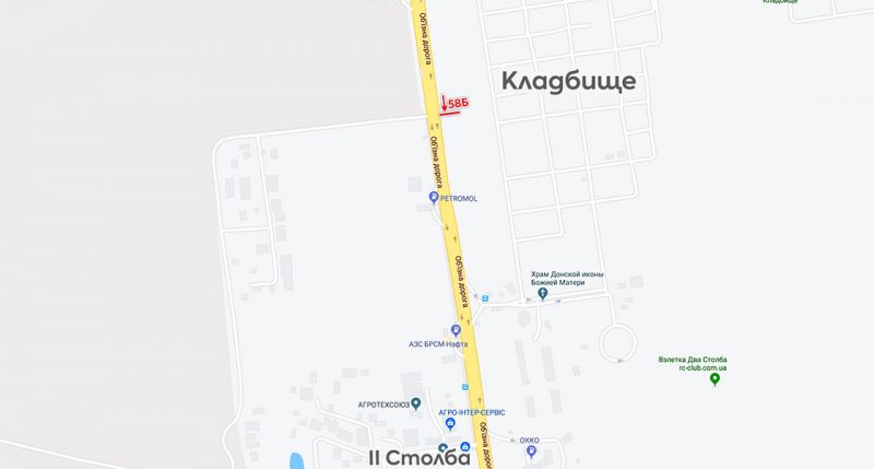 Білборд/Щит, Траси, рынок Анжелика