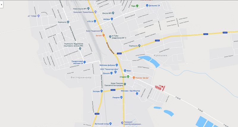 Билборд/Щит, Котовск/Подольск, ул. Зеленая