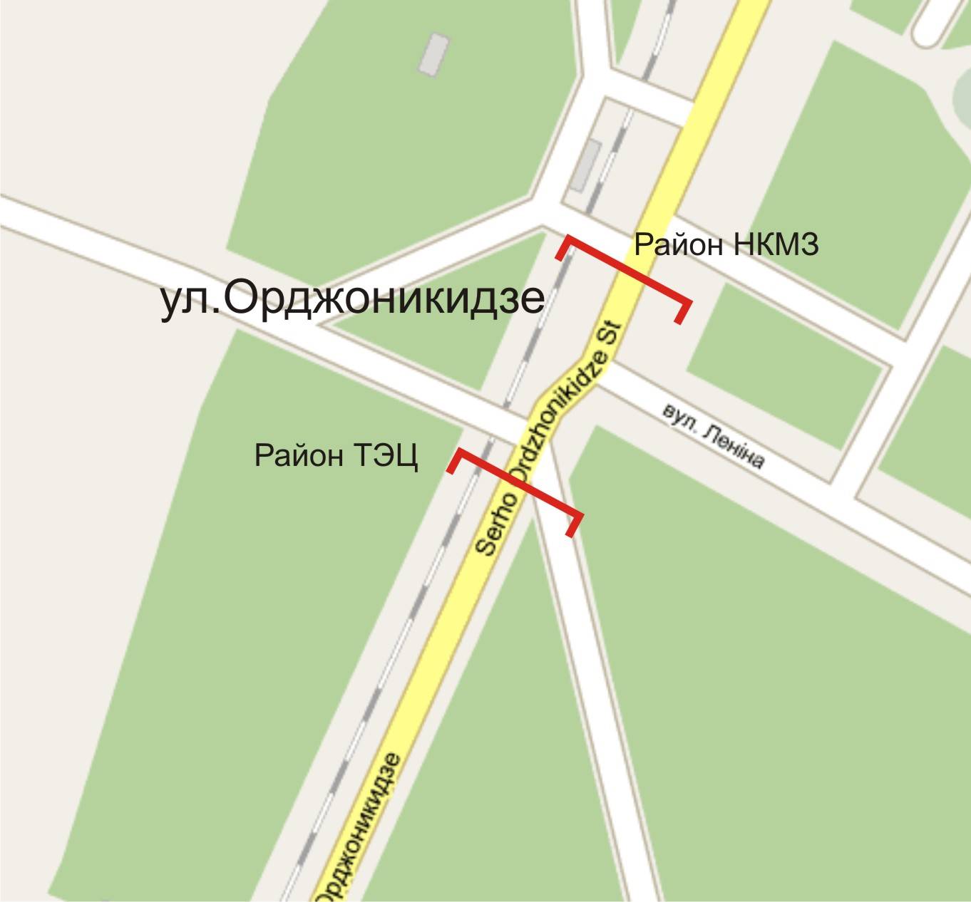 Билборд/Щит, Краматорск, ул. Орджоникидзе, р-н рынка НКМЗ