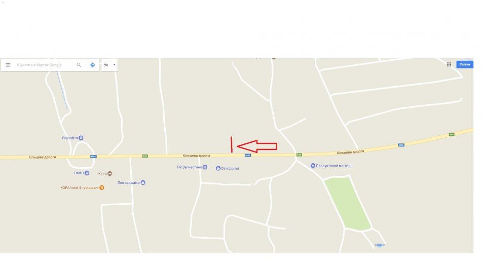 Билборд/Щит, Трассы, М-06, Пасіки-Зубрецькі, 300 м до  Леокераміка, гот.КОПА