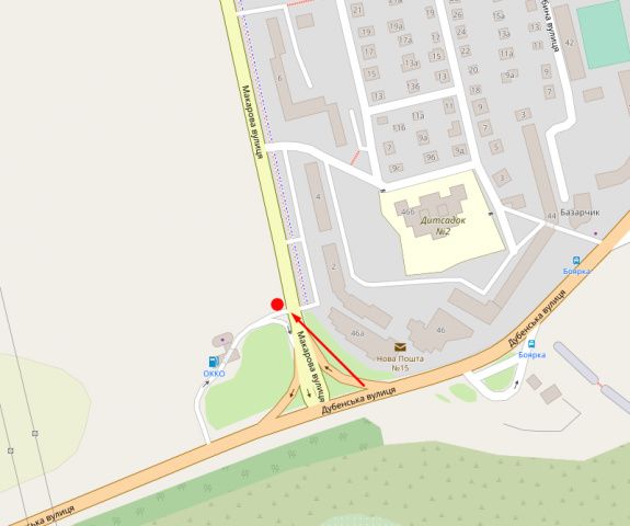 Билборд/Щит, Ровно, Макарова, 2