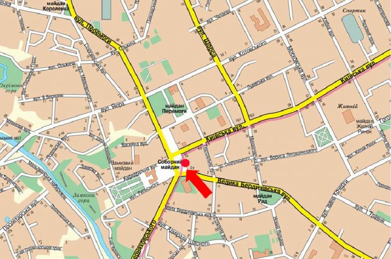 Ситилайт, Житомир, Соборна пл., 3, біля центру обслуговування абонентів МТС