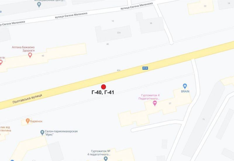 Билборд/Щит, Кропивницкий, вул.Полтавська
