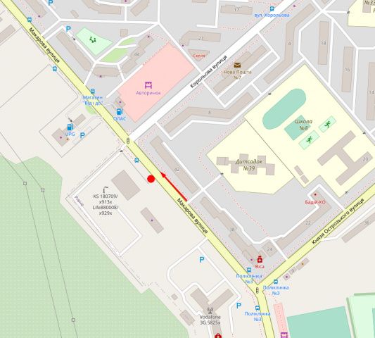 Билборд/Щит, Ровно, Макарова, 39