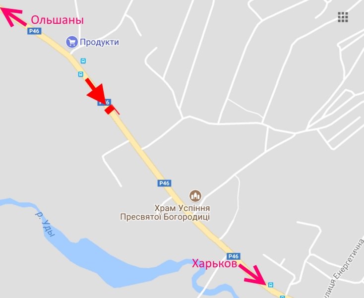 Білборд/Щит, Траси, сел. Солоницівка-біля Храму Успіння Пресвятої Богородиці- у бік Харкова