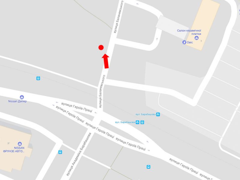 Билборд/Щит, Харьков, Баланевського вул. / Героїв Праці вул., біля ТРК "Dafi", "Караван", супермаркету "Comfy"