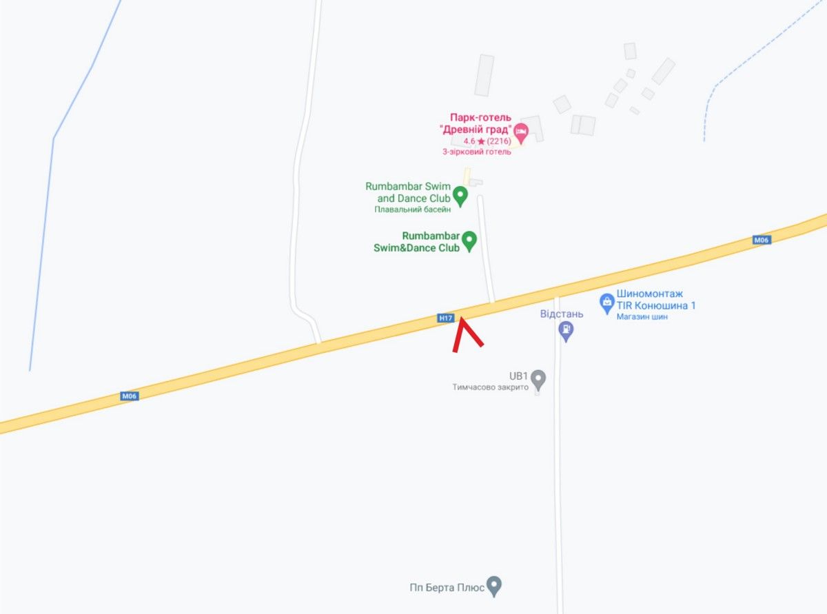 Білборд/Щит, Львів, Львів-Дубляни, Древній Град, Румбамбар, до Львова (нижній)