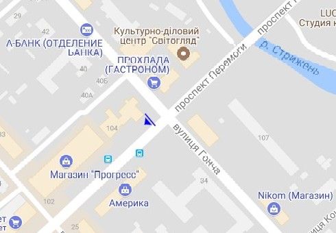 Скролл/Ситиборд, Чернигов, Перемоги просп., 104