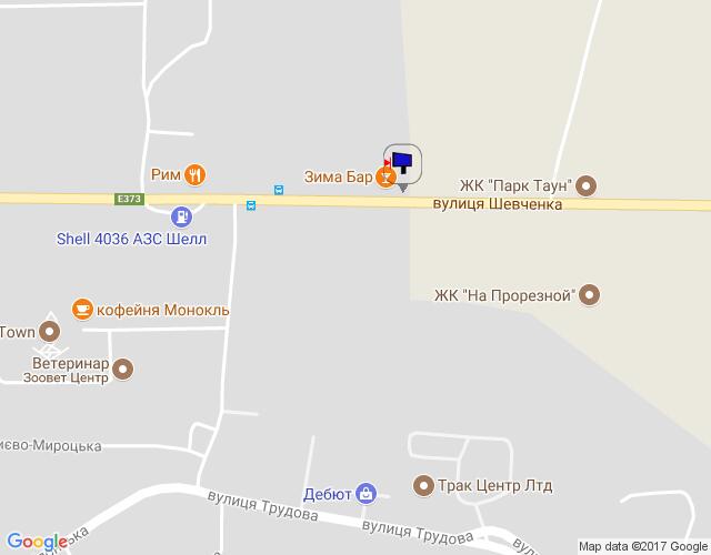 Билборд/Щит, Буча, м. Буча, траса М-07 "Київ-Ковель", км 25+850 право, вул. Шевченка, виїзд з Бучі, ресторан "Зима Бар", ресторан "Рим", верх