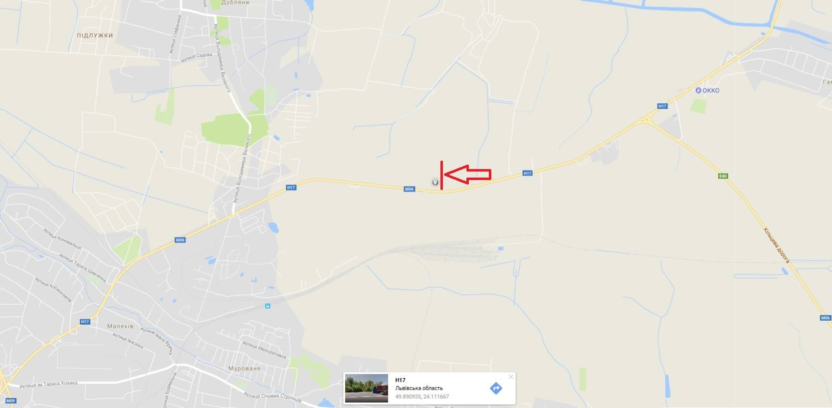 Білборд/Щит, Траси, Н-17 Під'їзд до м.Львів, км. 1+900, праворуч, після гот. Древній Град в сторону Львова (нижній) 2