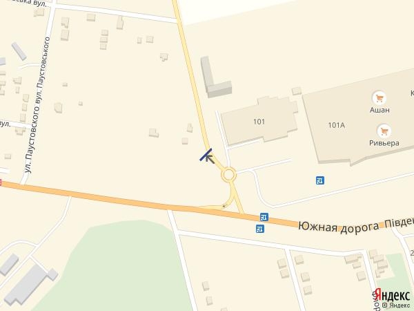 Билборд/Щит, Одесса, Заболотного 7 Б (трцРивьера)