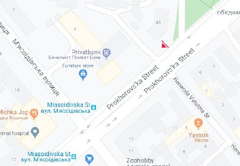 Билборд/Щит, Одесса, Прохоровська вул., 4а