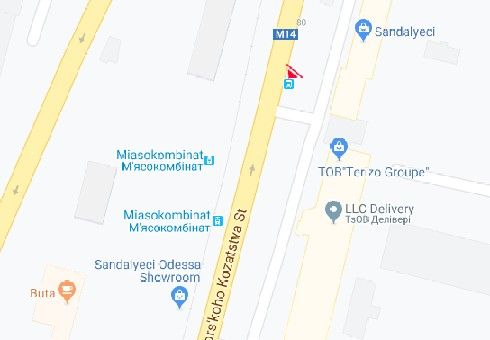 Билборд/Щит, Одесса, Чорноморського Козацтва вул., 80