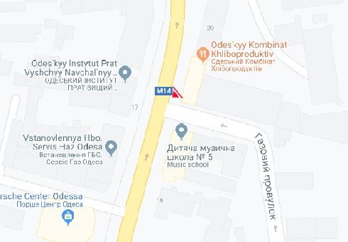 Билборд/Щит, Одесса, Чорноморського Козацтва вул., 20