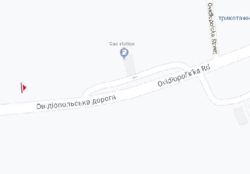 Білборд/Щит, Одеса, Овідіопольська дорога, Клеверний міст (№3)