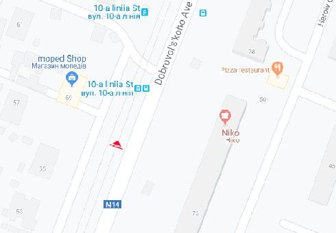 Билборд/Щит, Одесса, Добровольського пр., 55 - 10-а Суворовська вул.