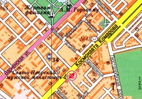 Билборд/Щит, Одесса, Комарова Комарова вул., 7