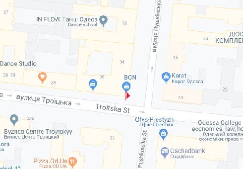 Ситилайт, Одесса, Троїцька вул., 26 - Пушкінська вул.