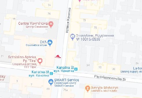Ситилайт, Одесса, Канатна вул. - Пантелеймонівська вул.