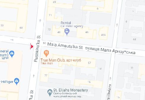 Скрол/Сітіборд, Одеса, М. Арнаутська вул. - Пушкінська вул., 72 "ЦУМ"