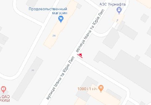 Билборд/Щит, Одесса, Івана та Юрія Лип вул. (Гайдара вул.), 13а