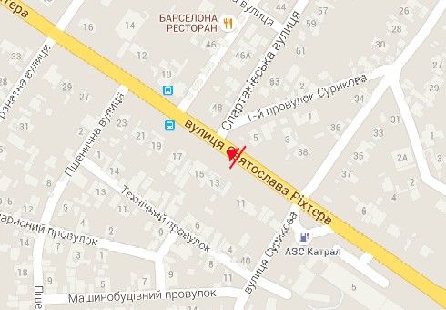 Білборд/Щит, Одеса, Ріхтера вул.,11-13 - Спартаківська вул.