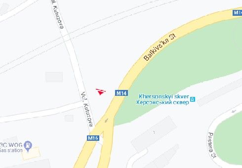 Билборд/Щит, Одесса, Балківська вул. - Вапняна вул.