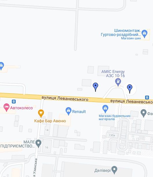 Билборд/Щит, Белая Церковь, Вул. Леваневського біля зупинки з-ду "ГТВ"