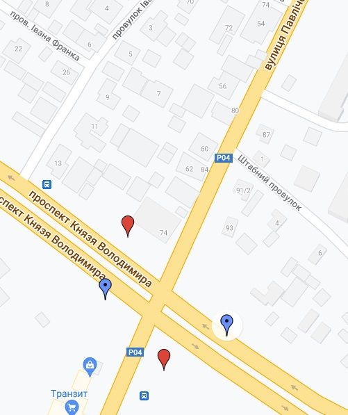 Білборд/Щит, Біла Церква, П-т К. Володимира перехрестя з вул. Павліченко