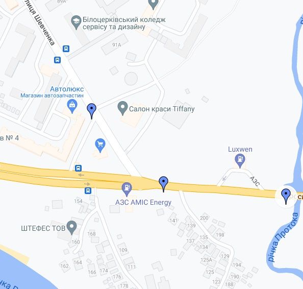 Білборд/Щит, Біла Церква, П-т К. Володимира, міст через р.Протока по напрямку від вул. Леваневського (в центр)