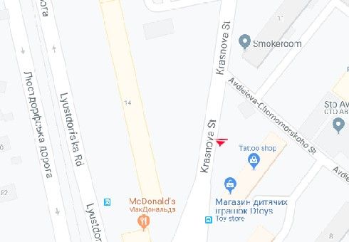 Билборд/Щит, Одесса, Краснова вул., 11б