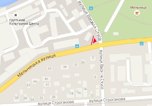 Билборд/Щит, Одесса, Мельницкая вул. - В. Стуса вул., 2б
