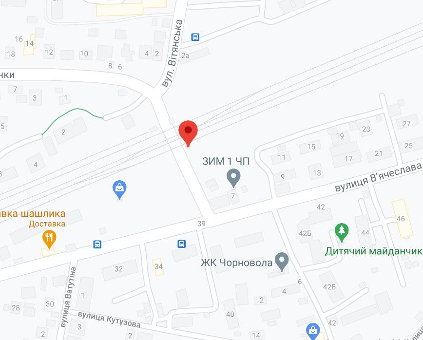 Билборд/Щит, Вишневое, м. Вишневе вул.Чорновала - 2 ЖД Переїзд