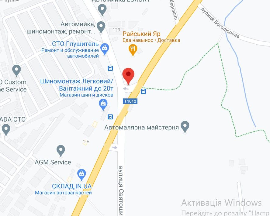 Білборд/Щит, Софіївська Борщагівка, с. СофіЇвська Борщагівка, вул. Жулянська (вугол ресторана Райський Рай)