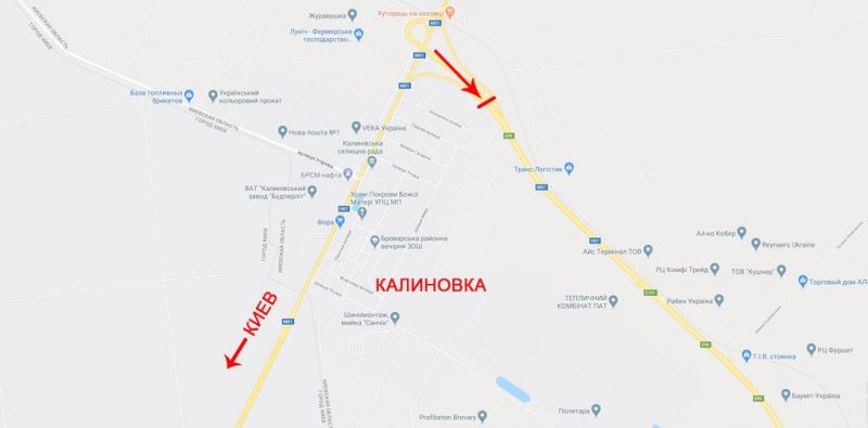 Суперсайт/Мегаборд, Траси, В'їзд до Києва, з боку Чернігова, трансп.развязка, біля Бол. Димерки, віадук, від котедж.городка Княжичі