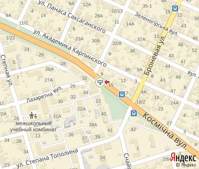 Билборд/Щит, Запорожье, Космічна вул., - Кам'яна вул. в центр до пр-ту Соборный