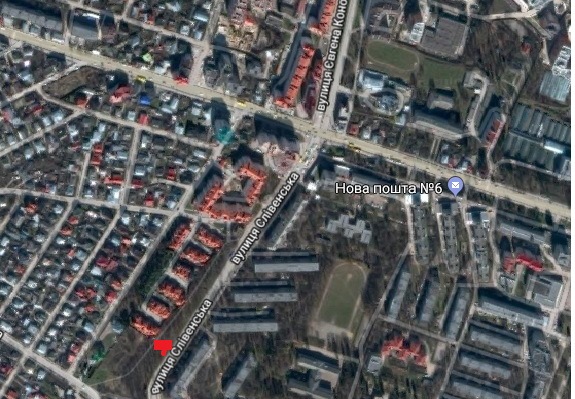 Білборд/Щит, Тернопіль, вул. Слівенська