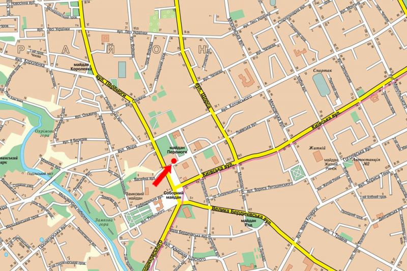Беклайт, Житомир, Перемоги пл., 1/12, біля магазину "ТЕМП", центр