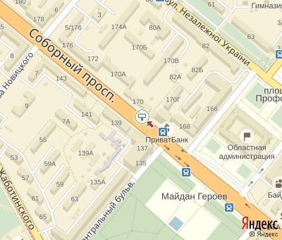 Скролл/Ситиборд, Запорожье, Соборний пр.,168 Сервісцентр" Vodafone"