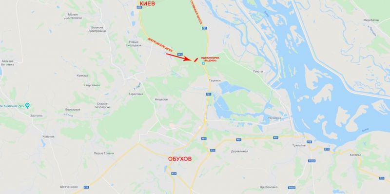 Суперсайт/Мегаборд, Траси, Виїзд з Києва, до Знам'янки, 400м від повороту на Козин, від котедж.городка Романово