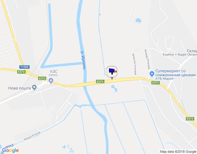 Білборд/Щит, Ірпінь, м. Ірпінь, траса М-07 "Київ-Ковель", км 22+950 право, міст через р. Ірпінка, за 800м до розвилки Ірпінь-Гостомель-Буча, ЖК "Гостомель Резіденс", низ