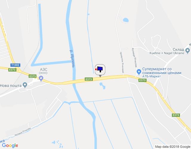 Білборд/Щит, Ірпінь, м. Ірпінь, траса М-07 "Київ-Ковель", км 22+950 право, міст через р. Ірпінка, через 800м після розвилки Ірпінь-Гостомель-Буча, ЖК "Гостомель Резіденс", верх