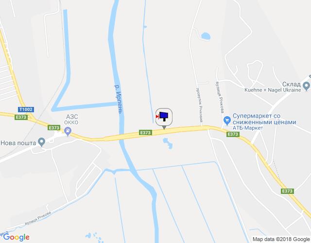 Білборд/Щит, Ірпінь, м. Ірпінь, траса М-07 "Київ-Ковель", км 22+950 право, міст через р. Ірпінка, через 800м після розвилки Ірпінь-Гостомель-Буча, ЖК "Гостомель Резіденс", низ