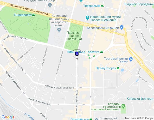 Сітілайт, Київ, Антоновича Вул., 3 / Розподільник
